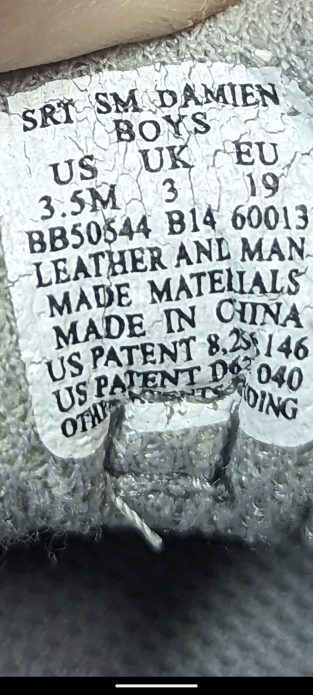 Chaussures Gr:3 bébé Stride rite (C:PF)