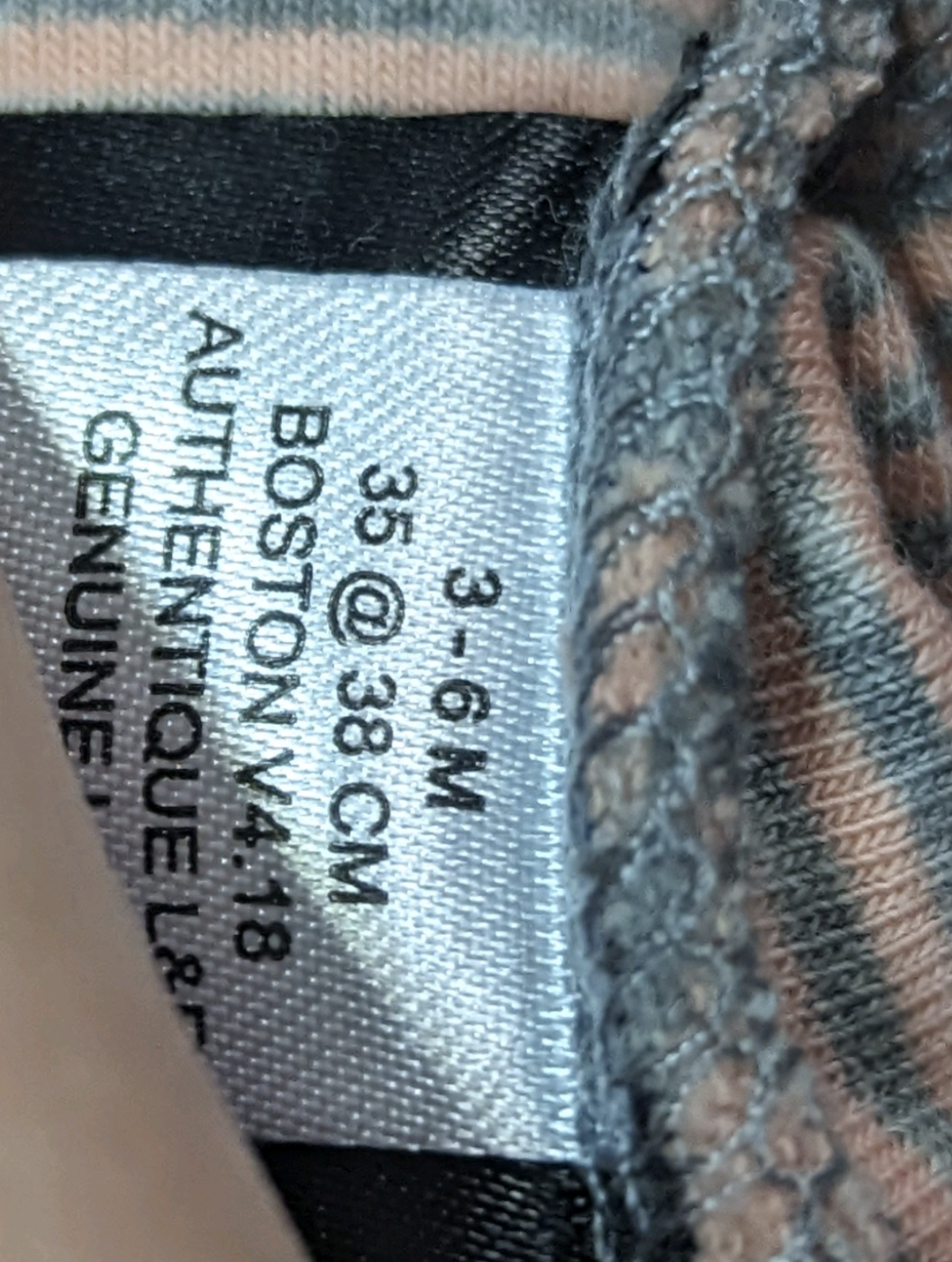 Tuque mi-saison 3-6mois L&P