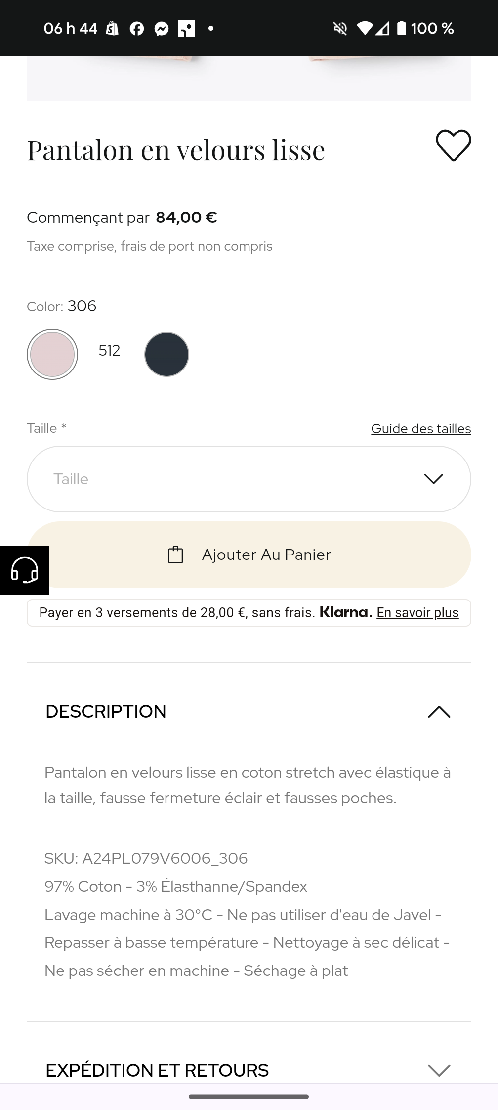 Pantalon 12mois Il Gufo