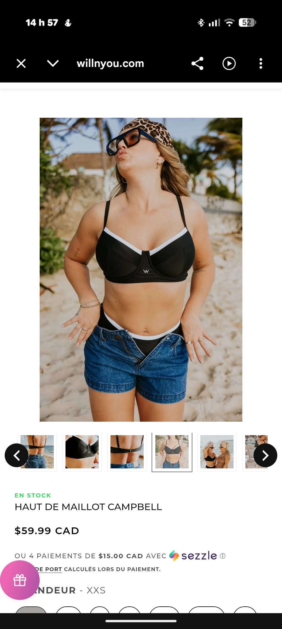 Haut de maillot Campbell Small Will & You Neuf