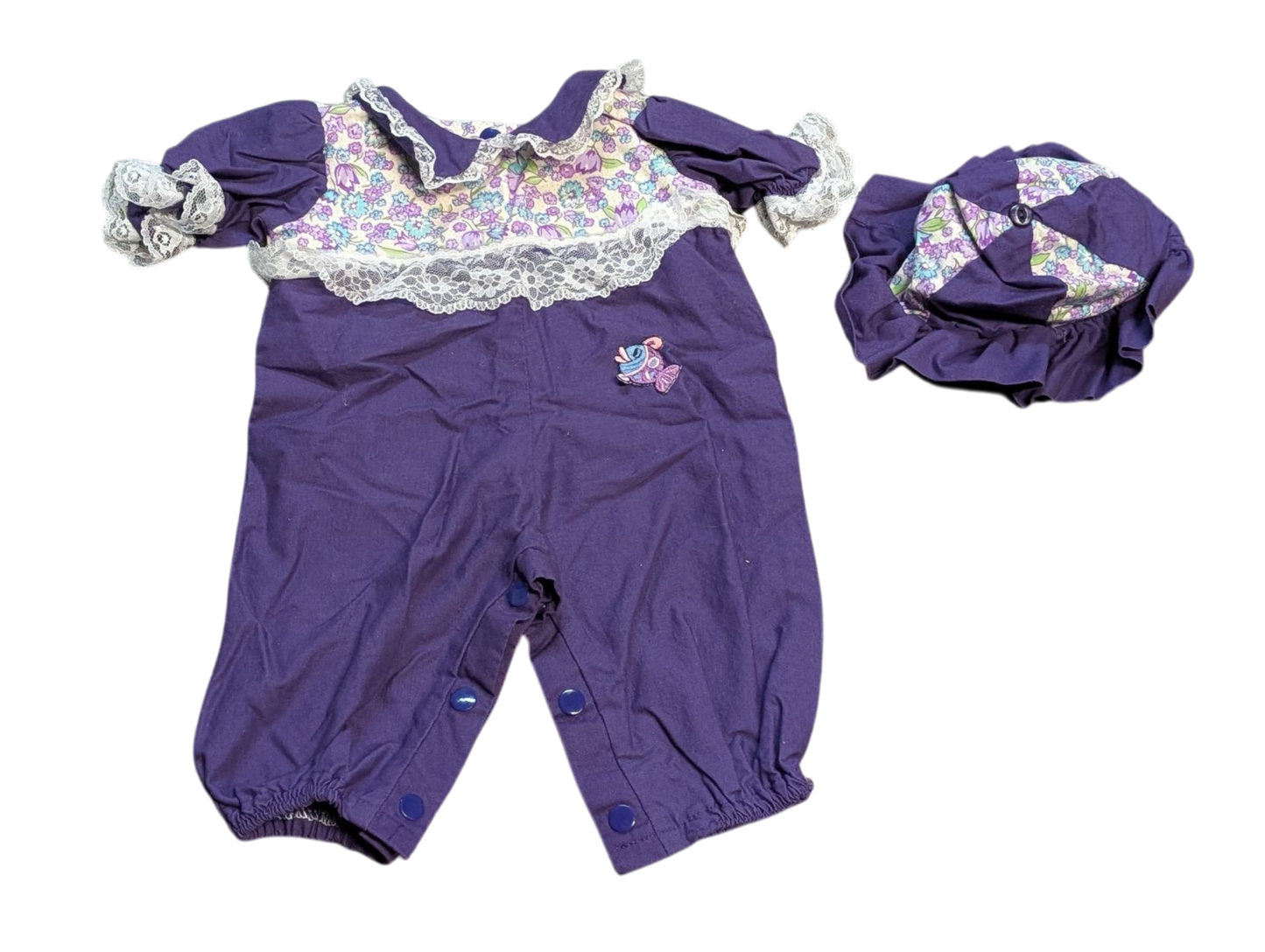 Combinaison 3mois Vintage