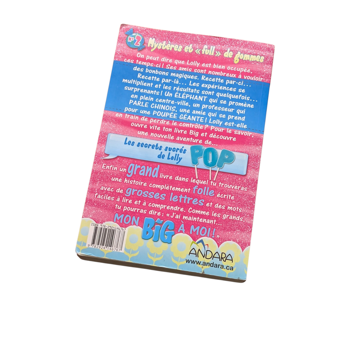 Livre Les secrets sucrés de Lolly PoP - Mon BIG à moi