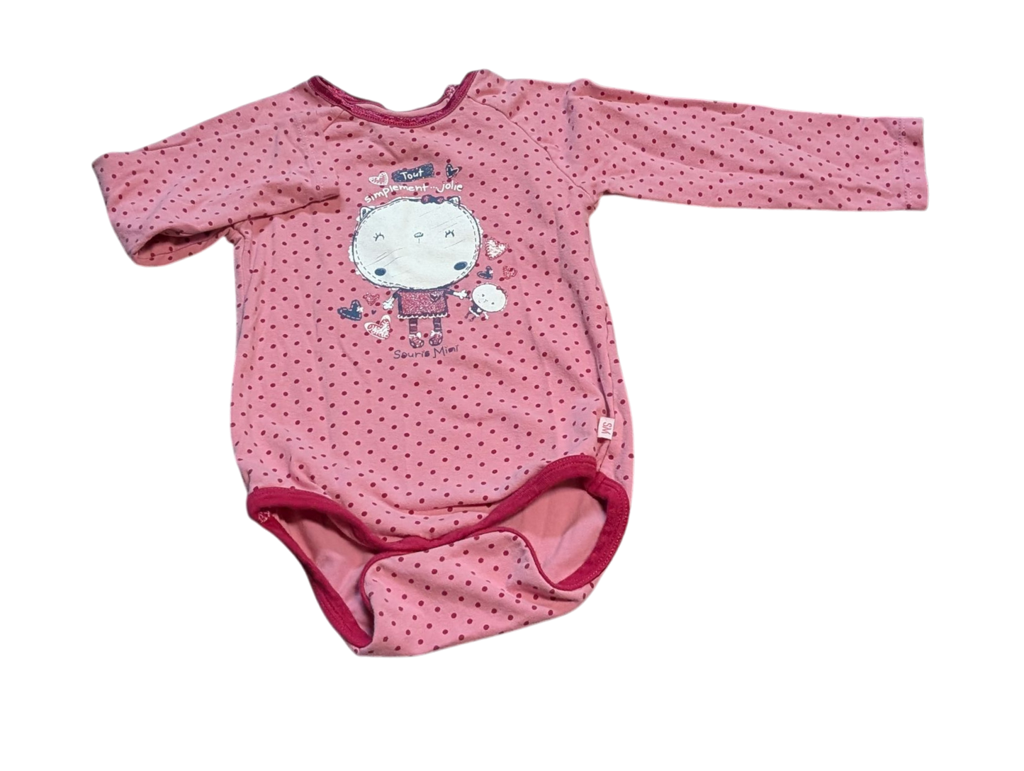 Cache-couche 9-12mois Souris Mini