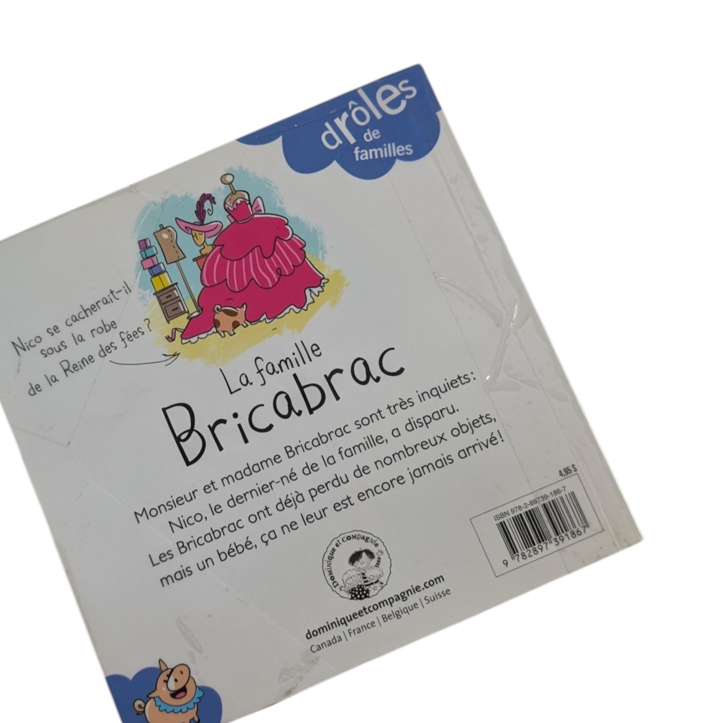 Livre La famille Bricabrac - Drôles de familles