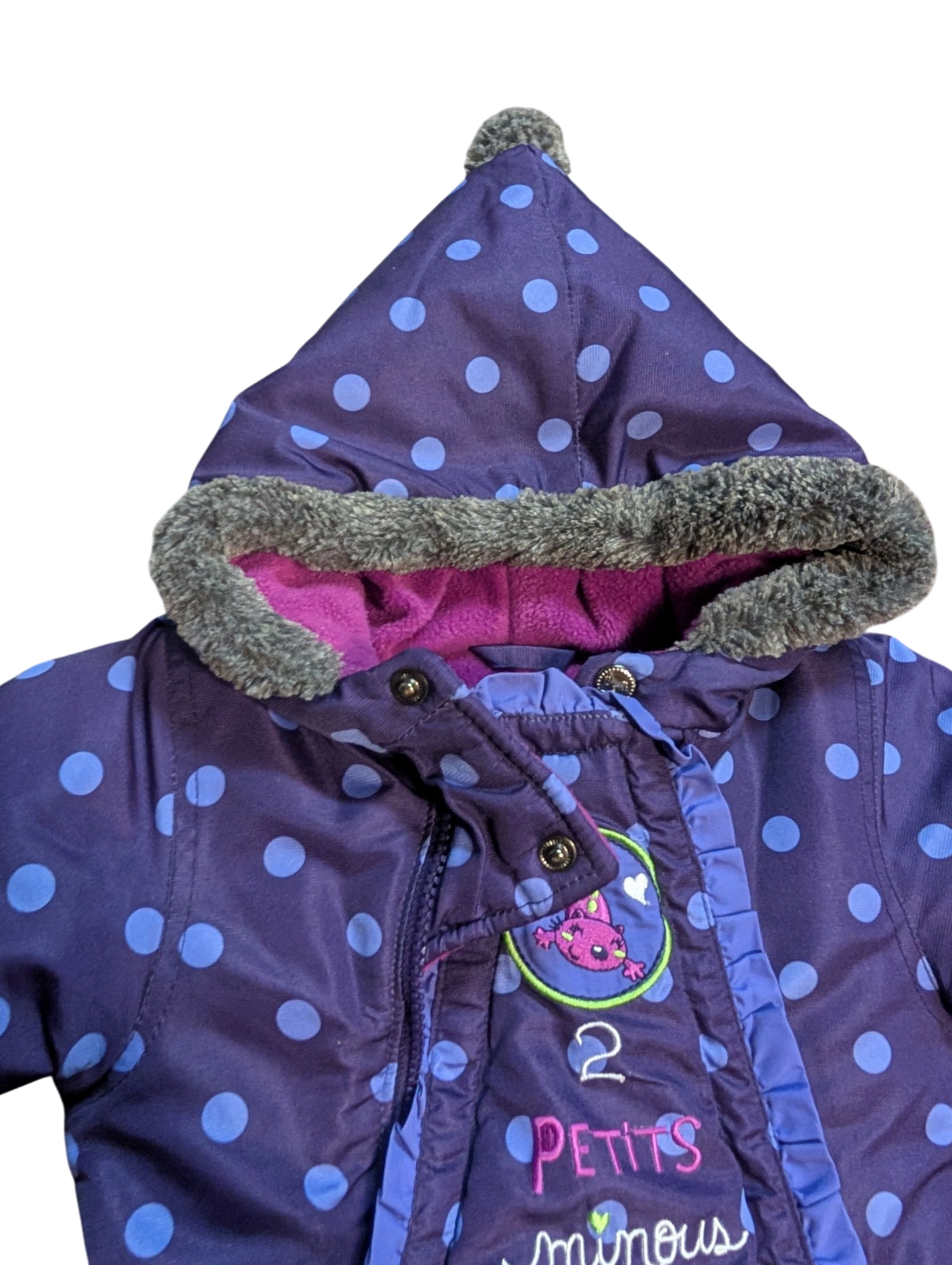 Habit hiver 3mois Peluche et tartine