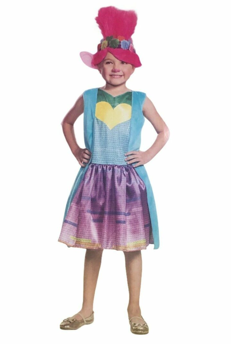 Déguisement Poppy 3-4ans Trolls