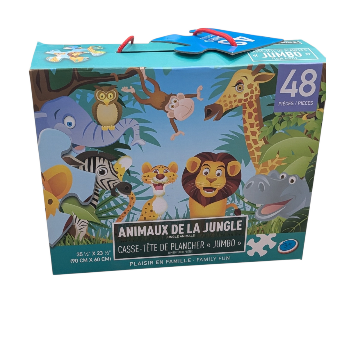 Casse-tête 48 mrcx Animaux de la jungle