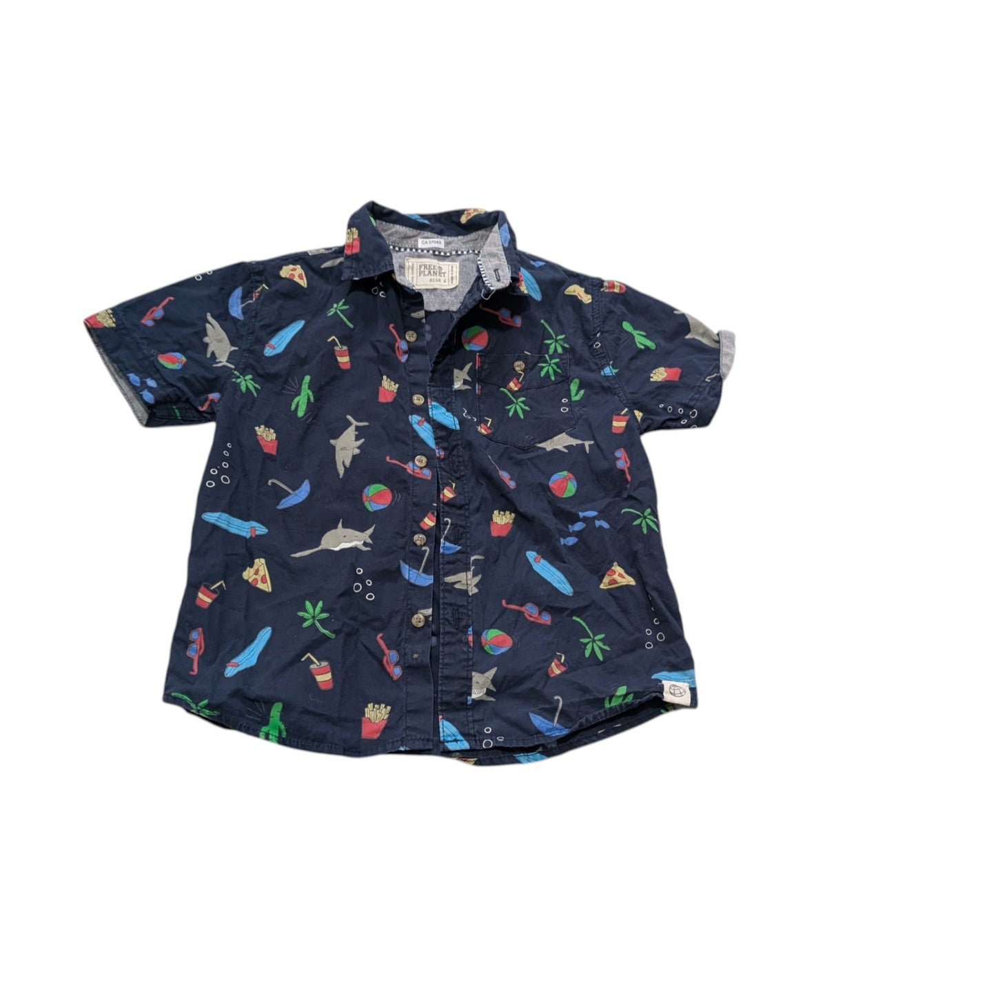 Chemise 6ans Free Planet