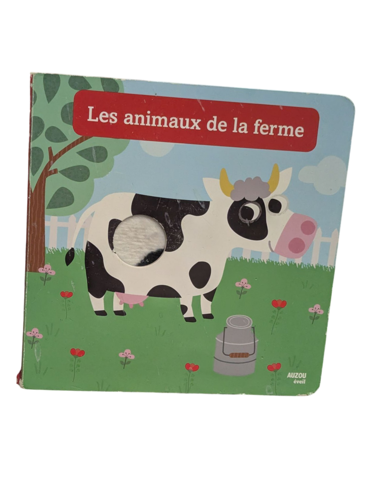 Livre sensoriel Les animaux de la ferme*
