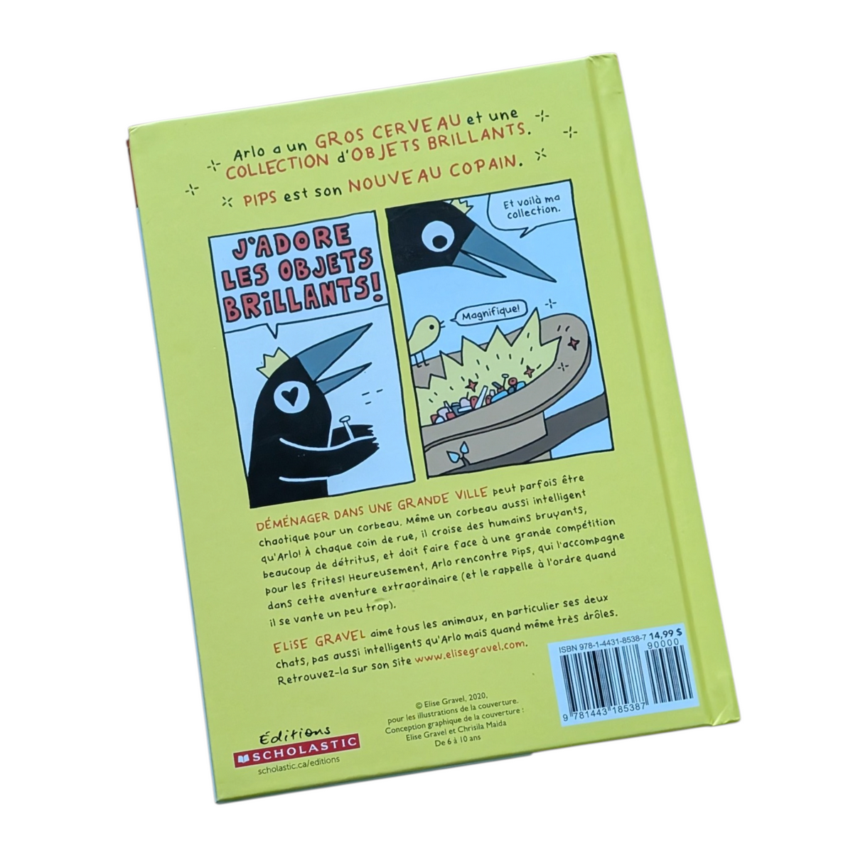 Livre Le roi des oiseaux - Elise Gravel