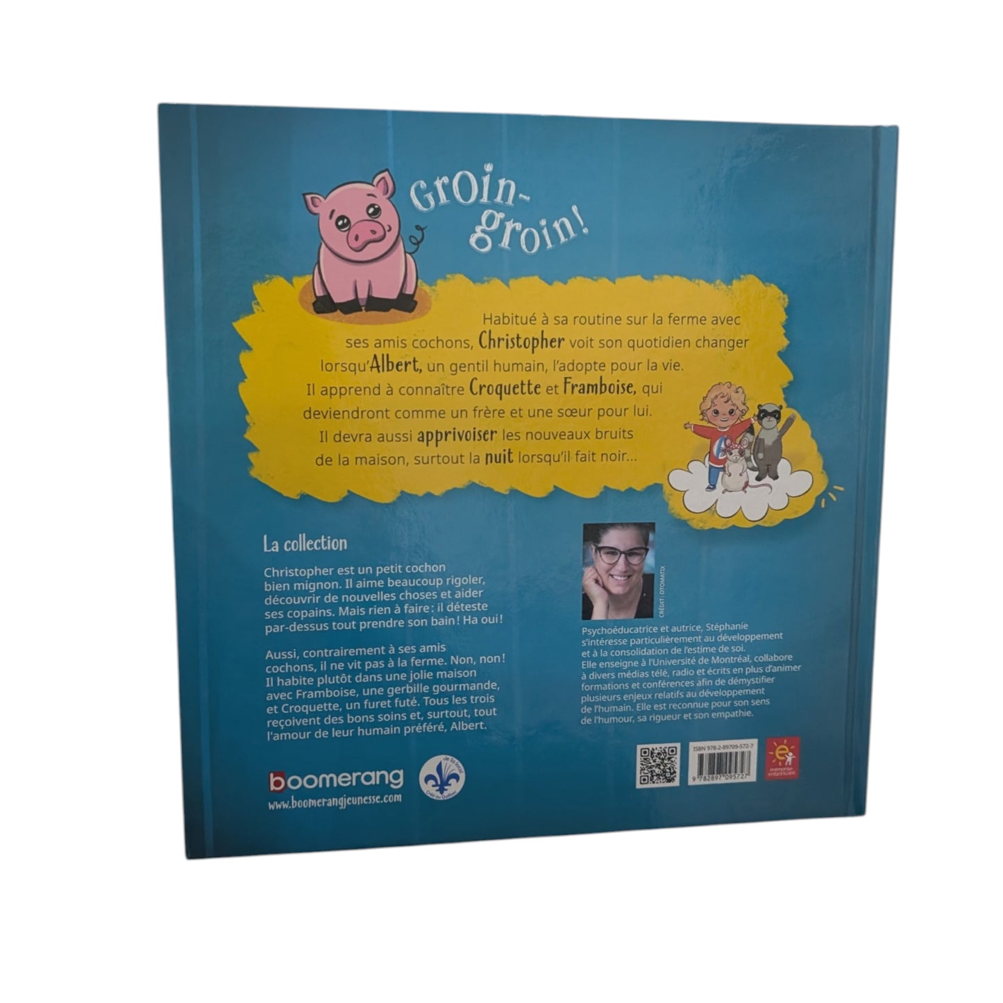 Livre Christopher le cochon découvre sa nouvelle maison