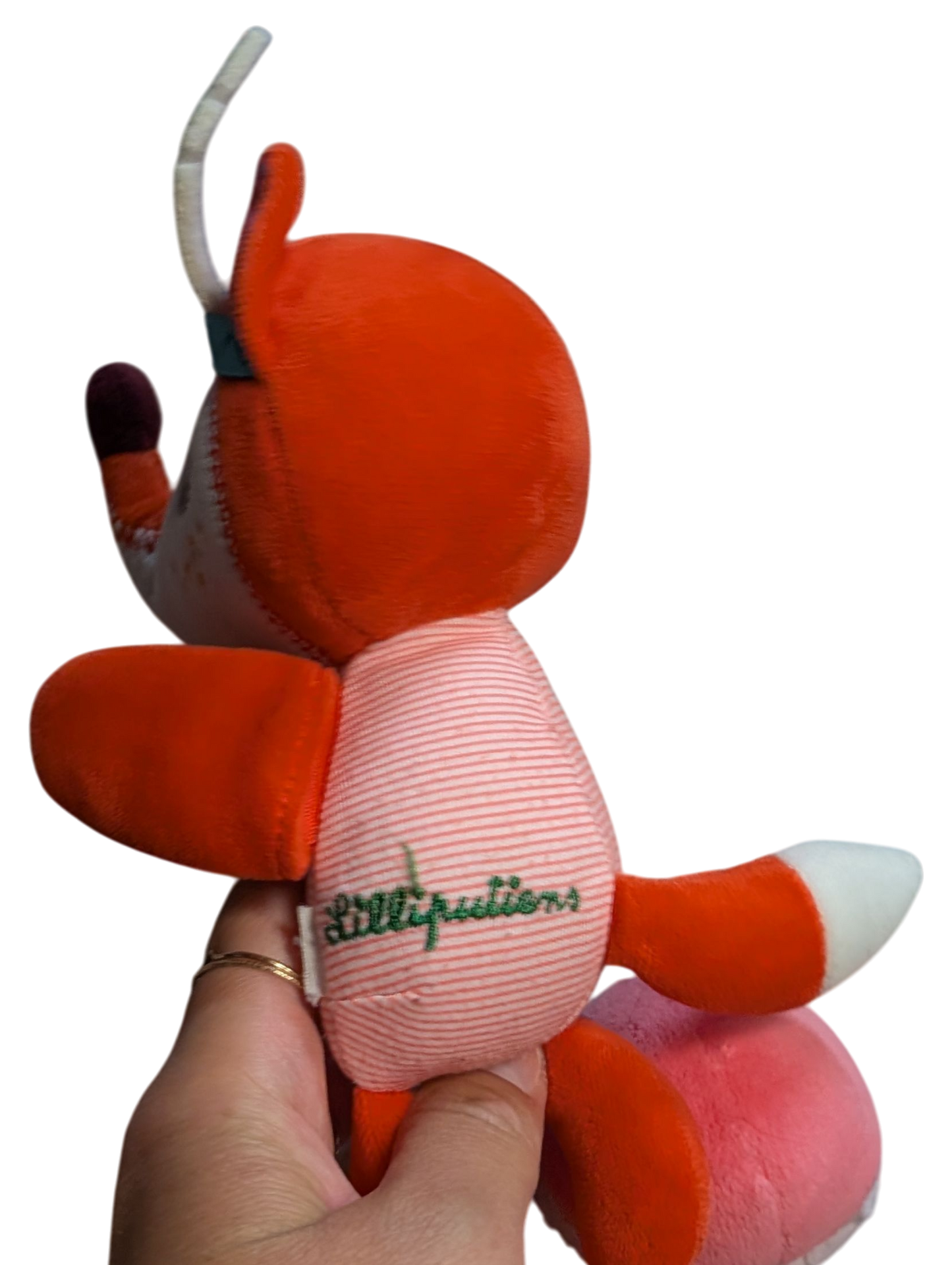 Marionnette Hochet Alice le renard