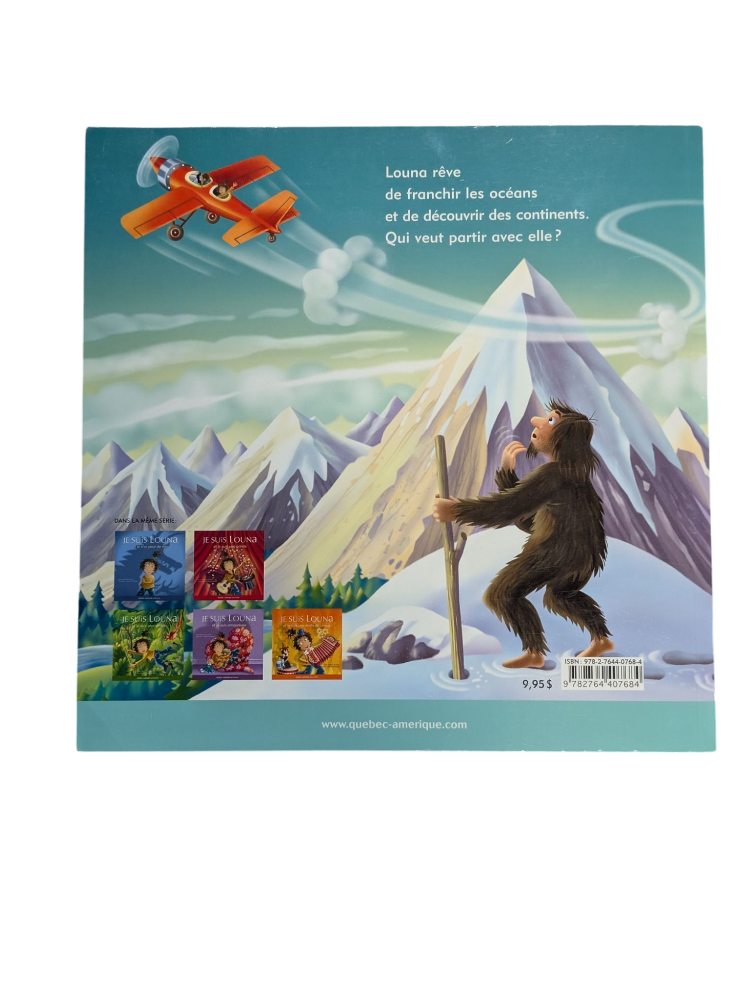 Livre Je suis Louna et je pars à l'aventure!