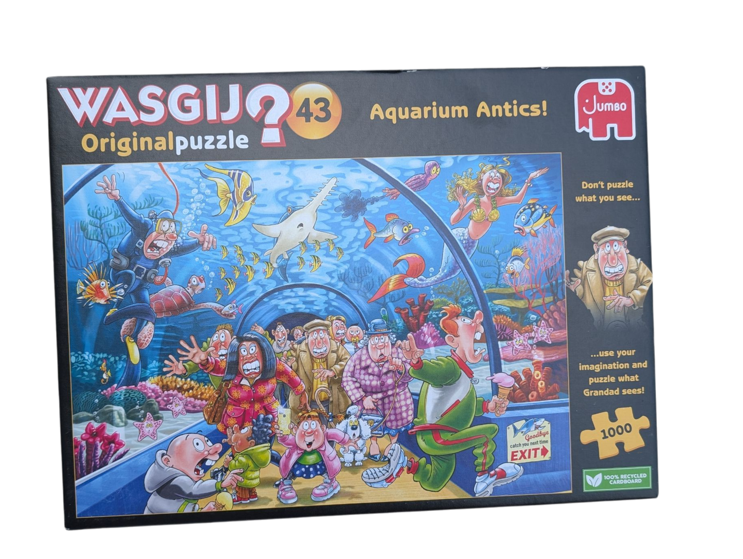 Casse-tête 1000mrcx Wasgij Original Aquarium Antics!