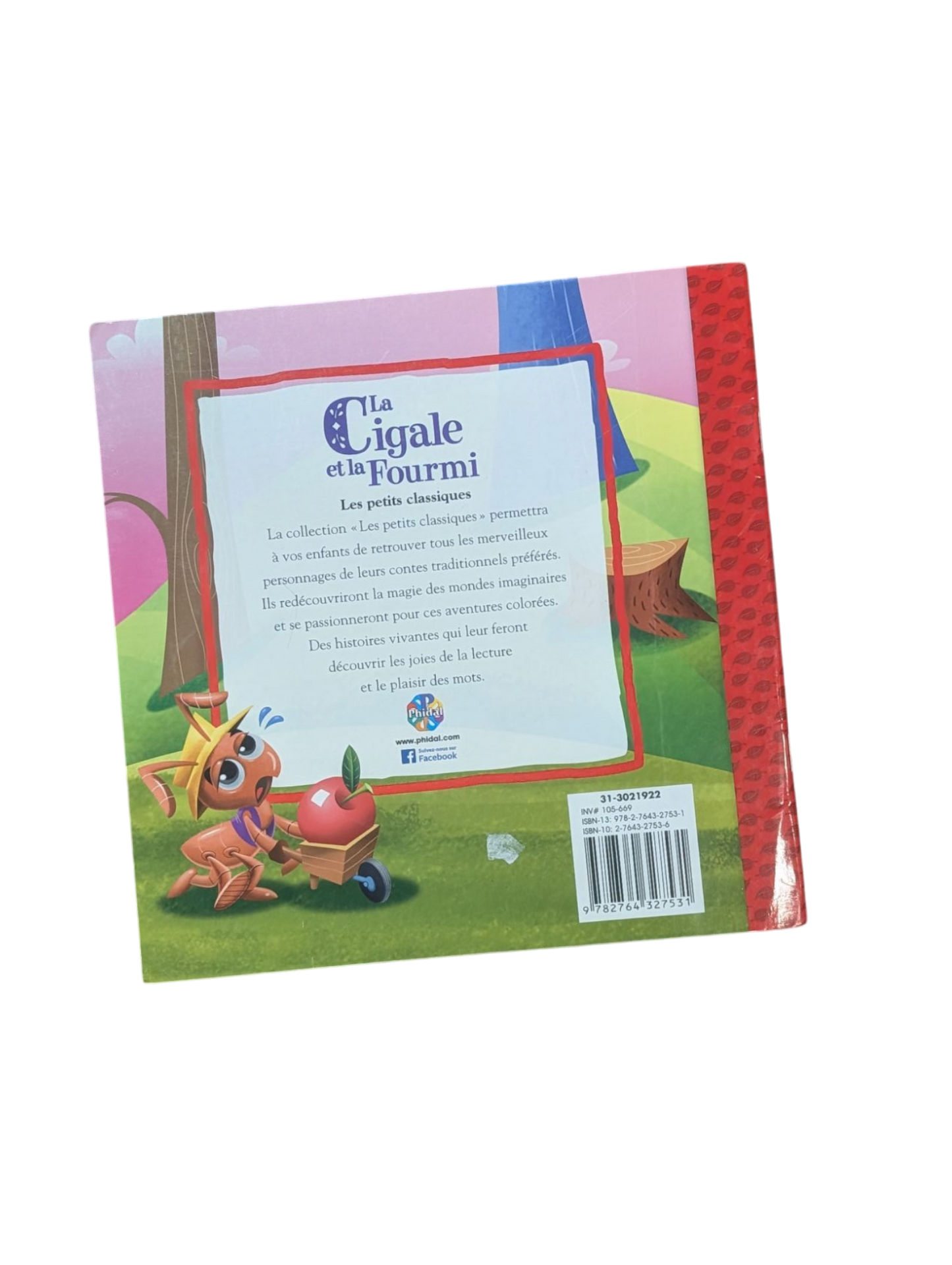 Livre La cigale et la fourmis