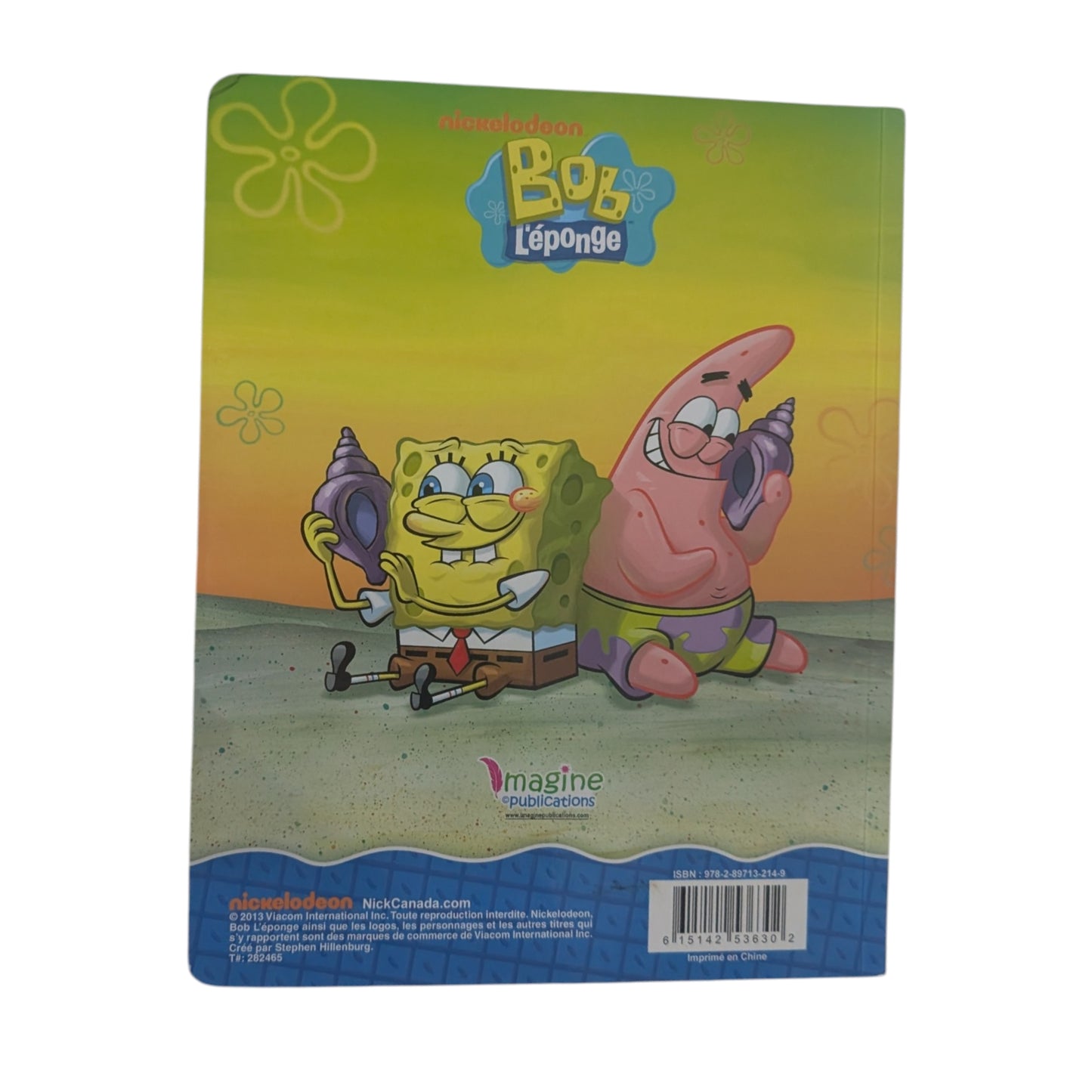 Livres Cherche et trouve Bob l'Éponge