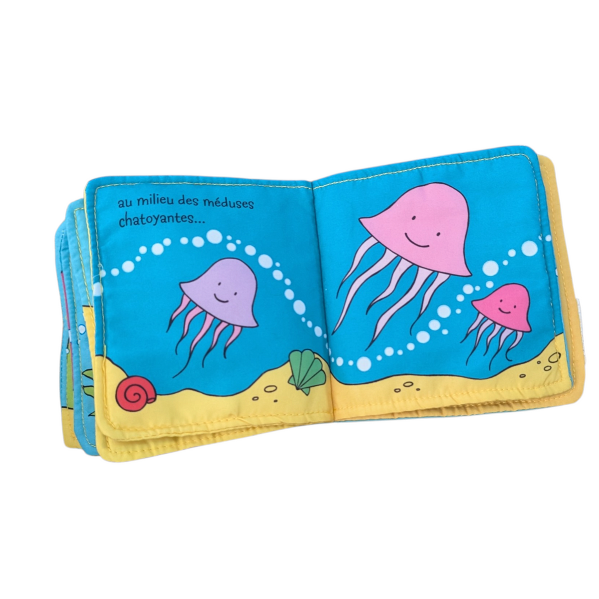 Livre en tissus Le POissson