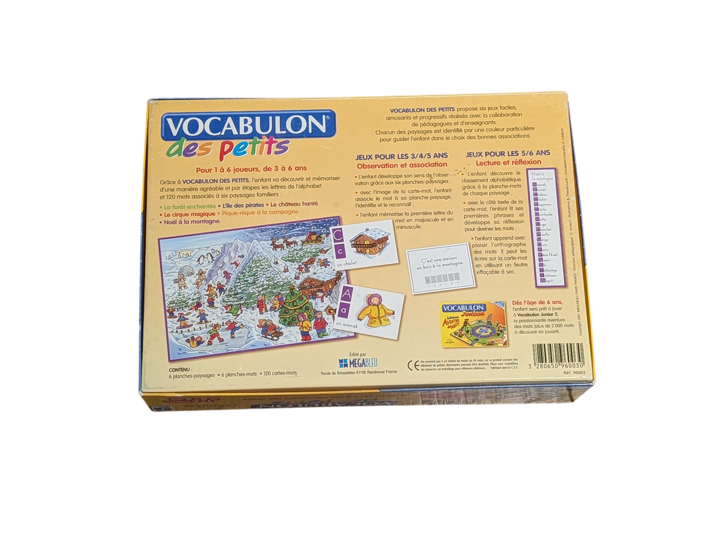Jeu Vocabulon des petits