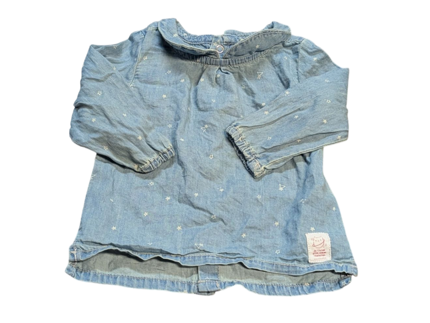 Chemise 6-9mois Souris Mini