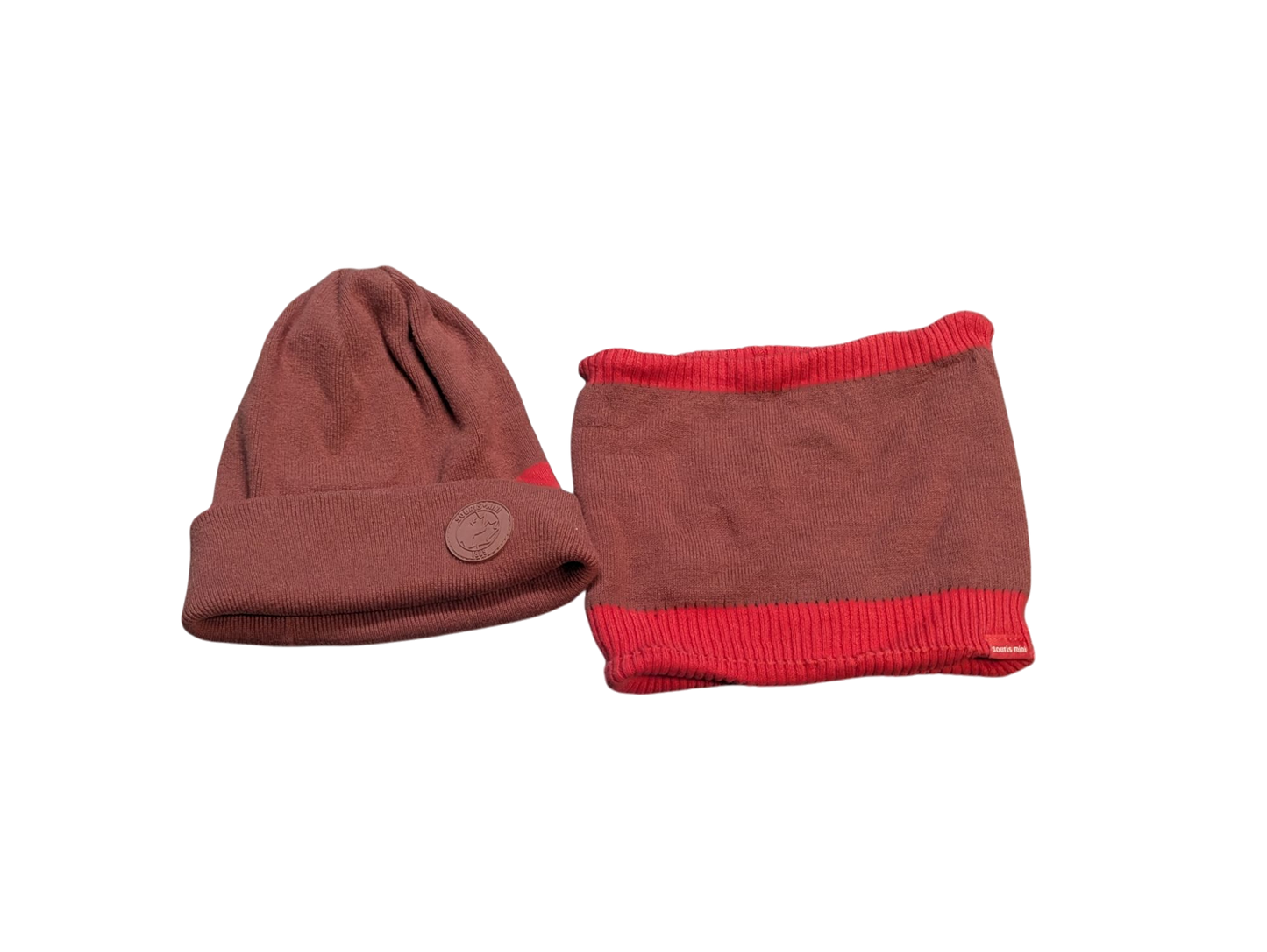 Tuque et Cache-Cou 5-6ans Souris Mini
