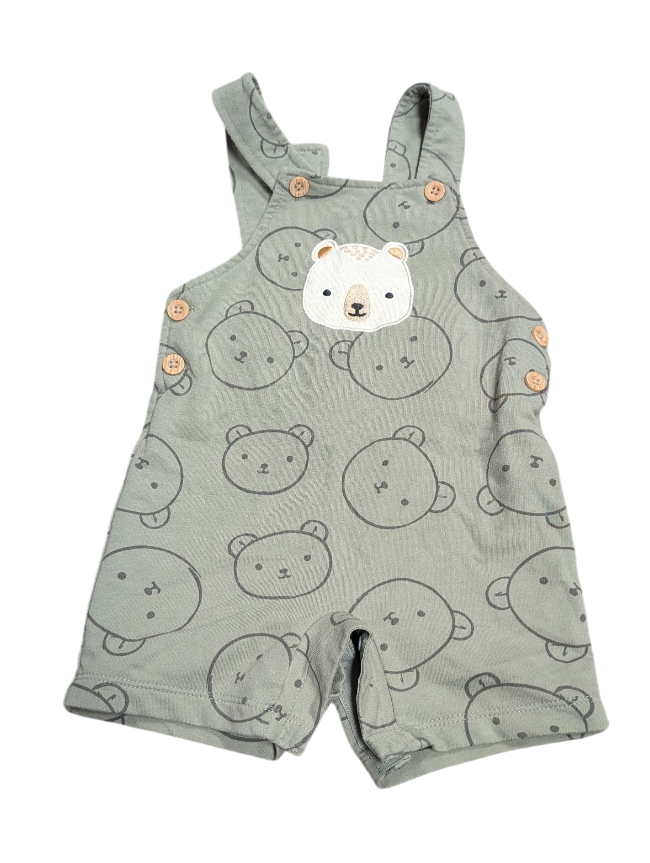 Salopette short 12mois Pekkle