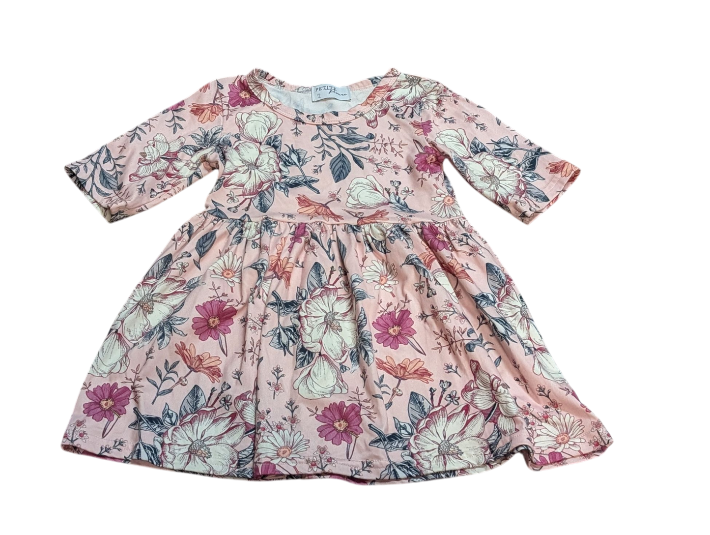 Robe 2ans Petite Pivoine