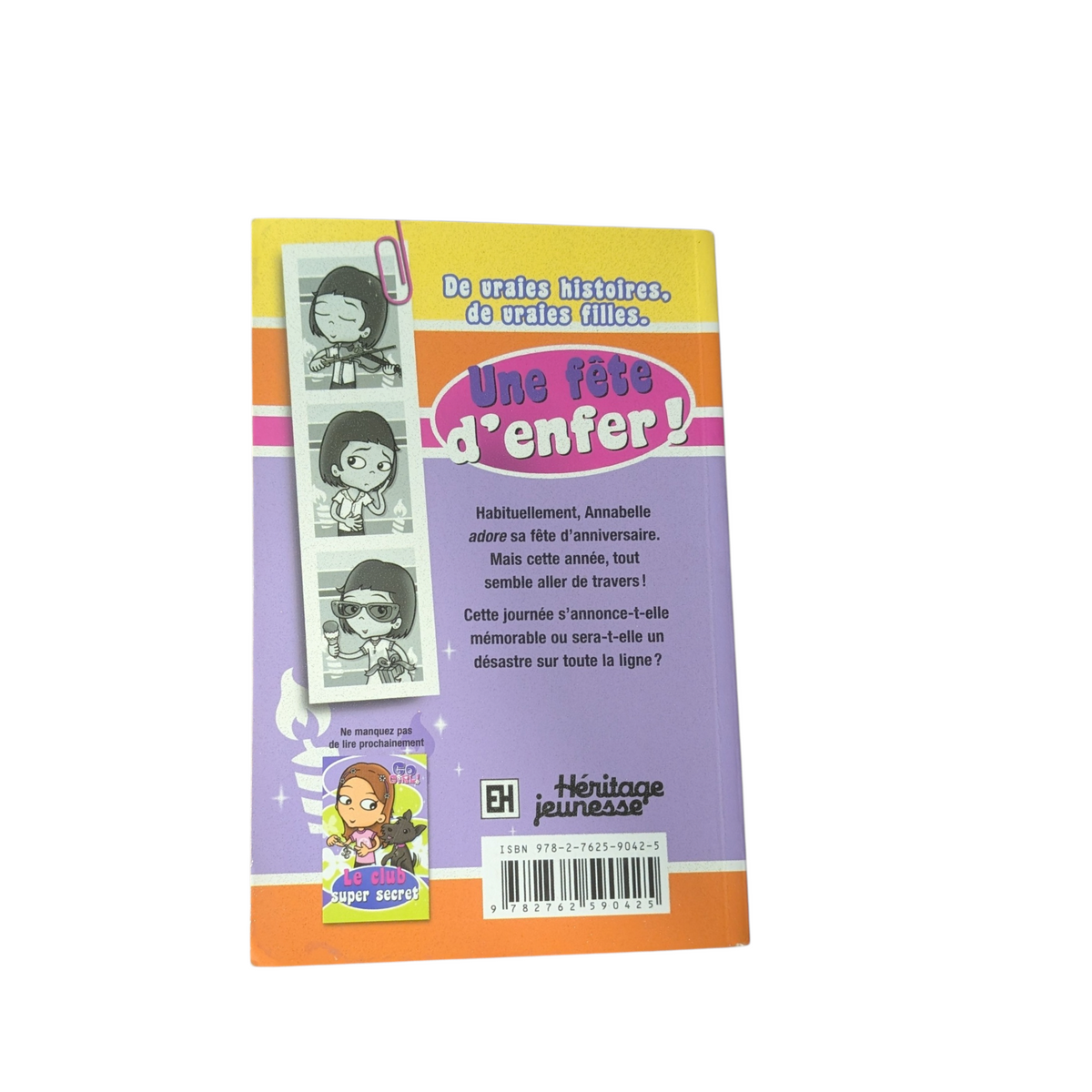 Livre Une fête d'enfer! - Go Girl!