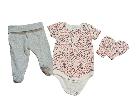 Ensemble 0-3mois George & H&M