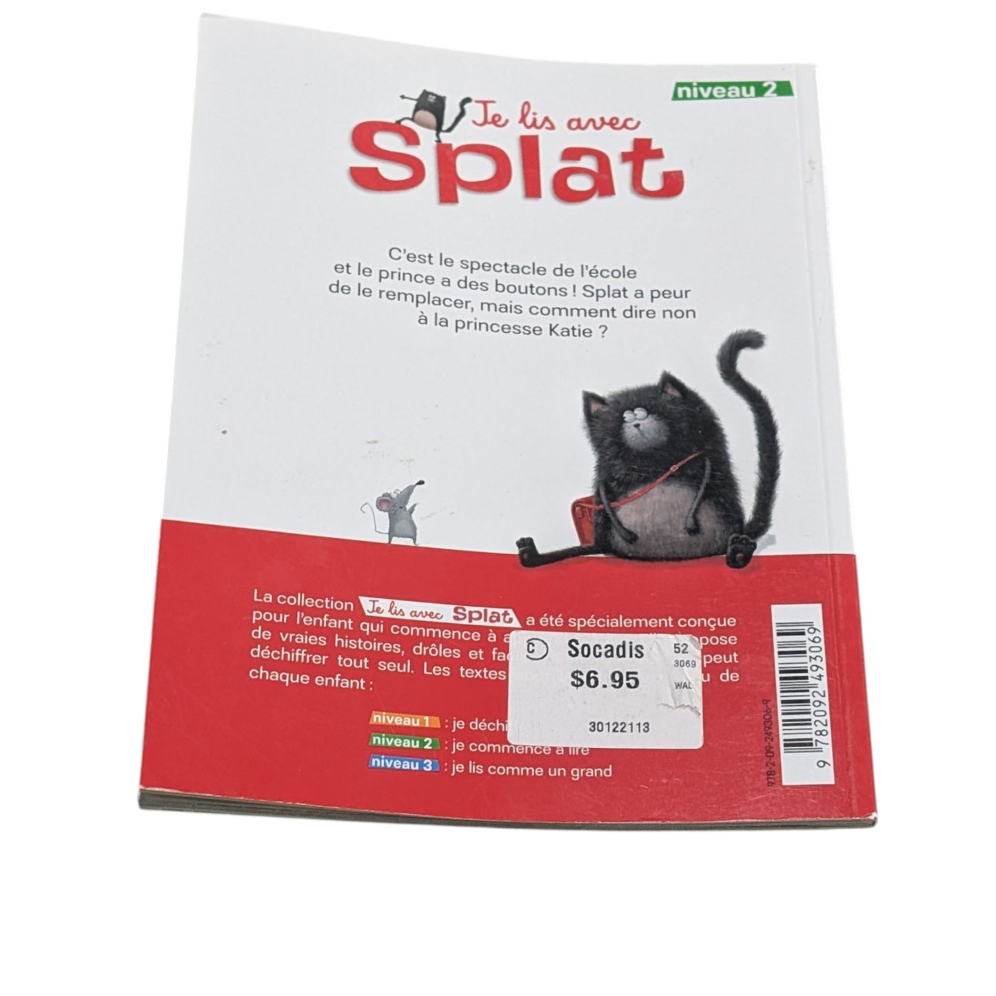 Livre Le spectacle de Splat - Je lis avec Splat