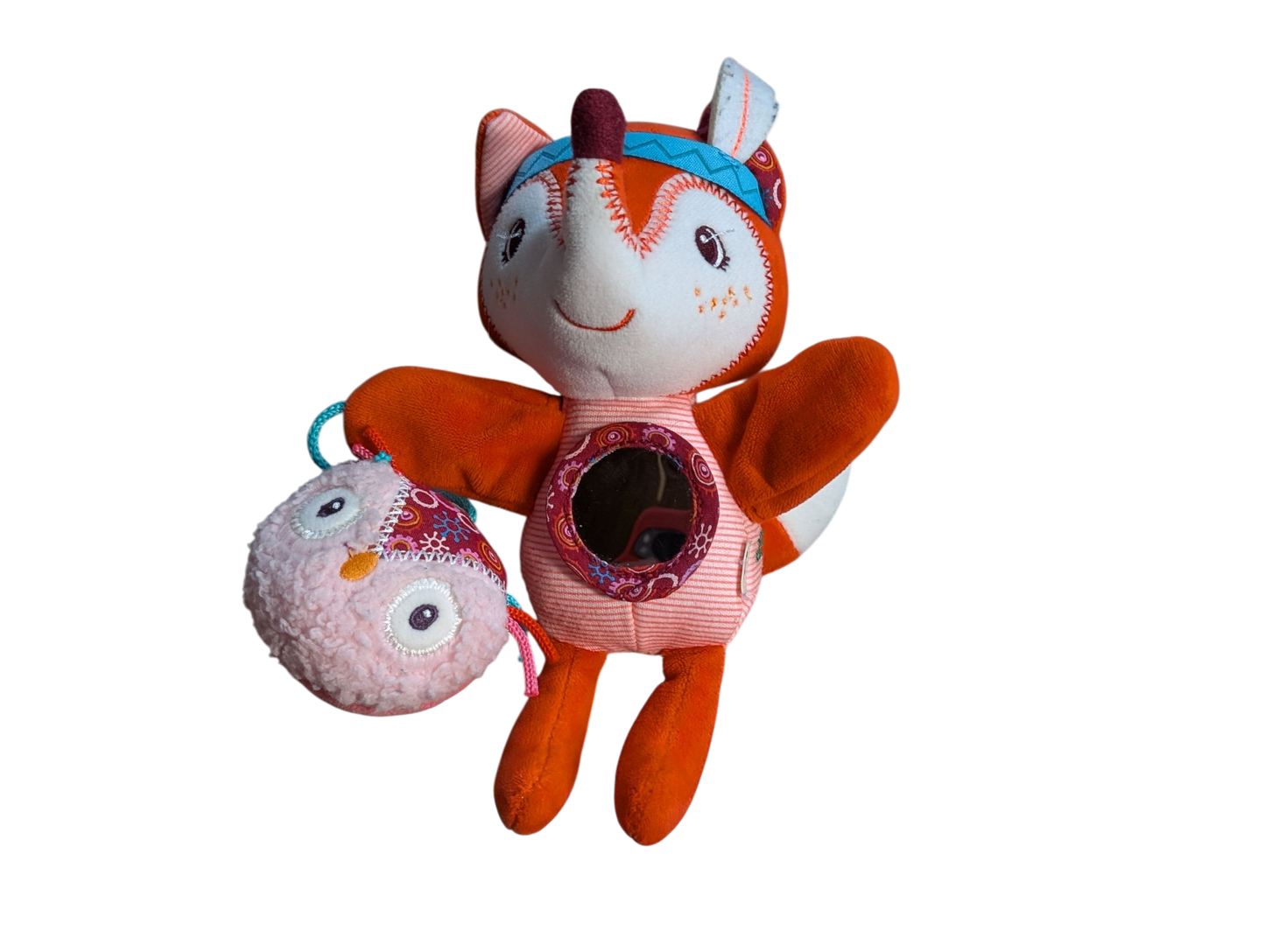 Marionnette Hochet Alice le renard