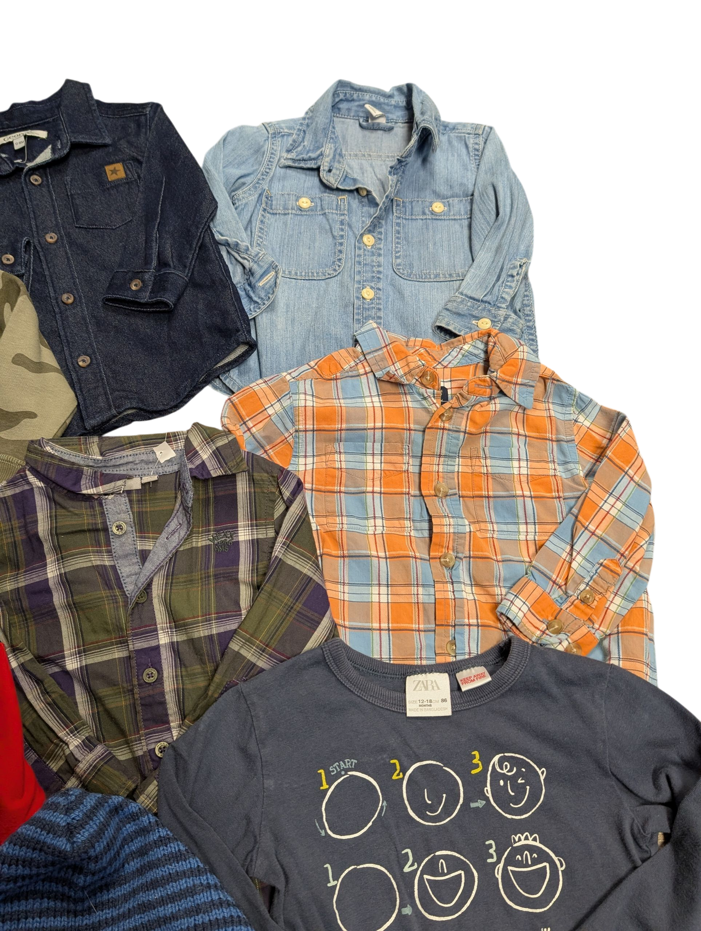 Lot 12-18mois Zara, Mexx, George, Deux par deux