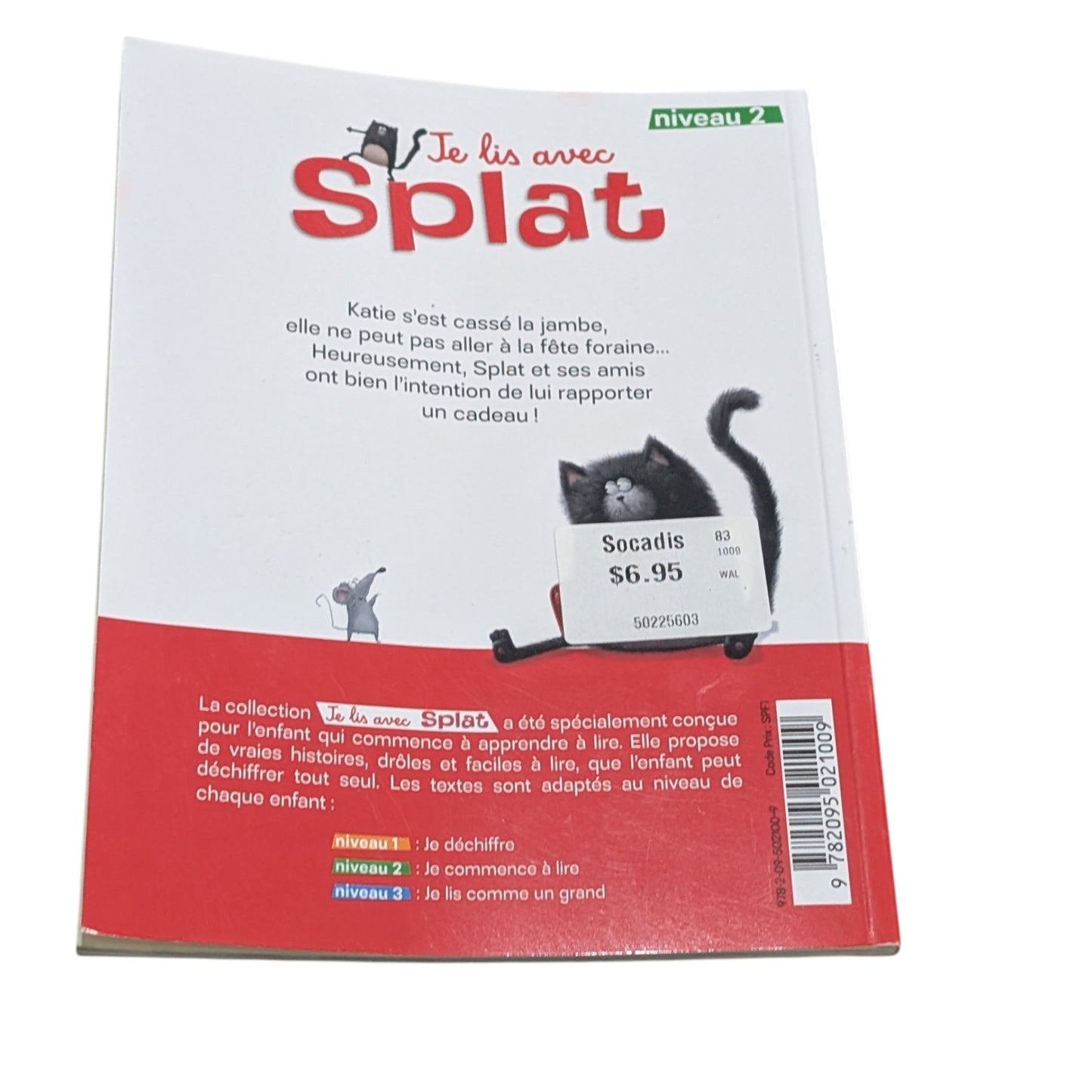 Livre Splat adore la fête foraine - Je lis avec Splat