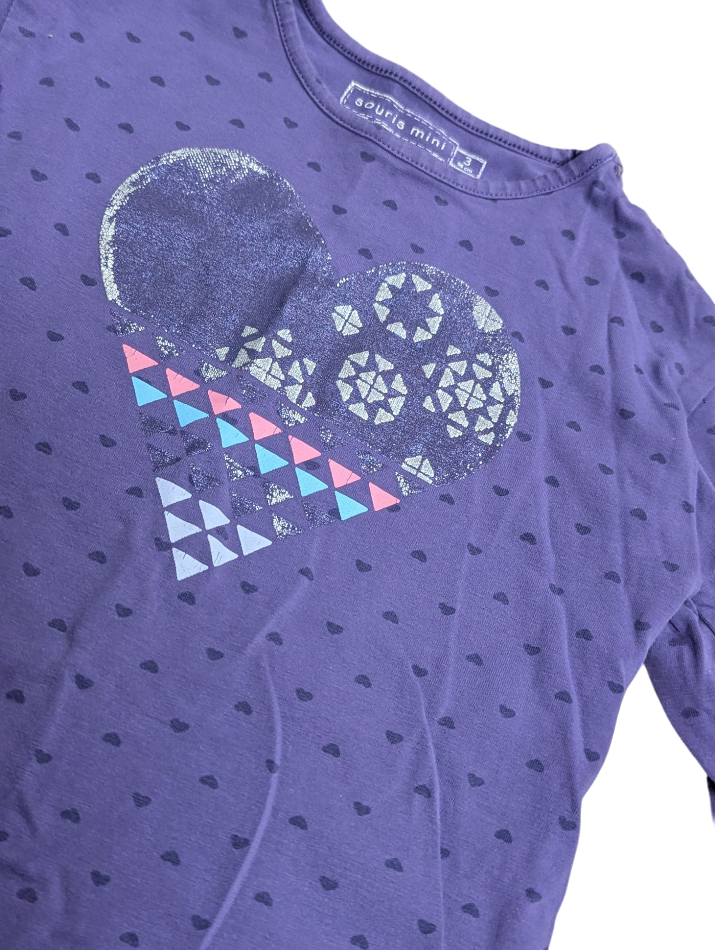 Tunique 3ans Souris Mini*