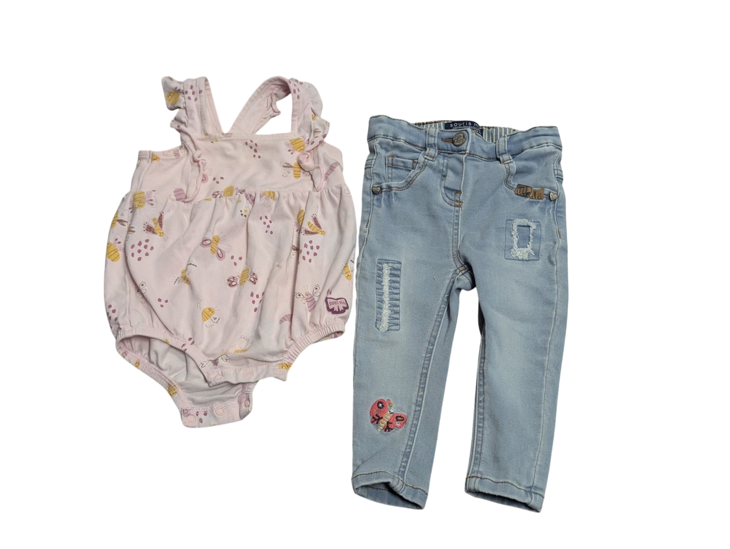 Ensemble 6-12mois Souris Mini*