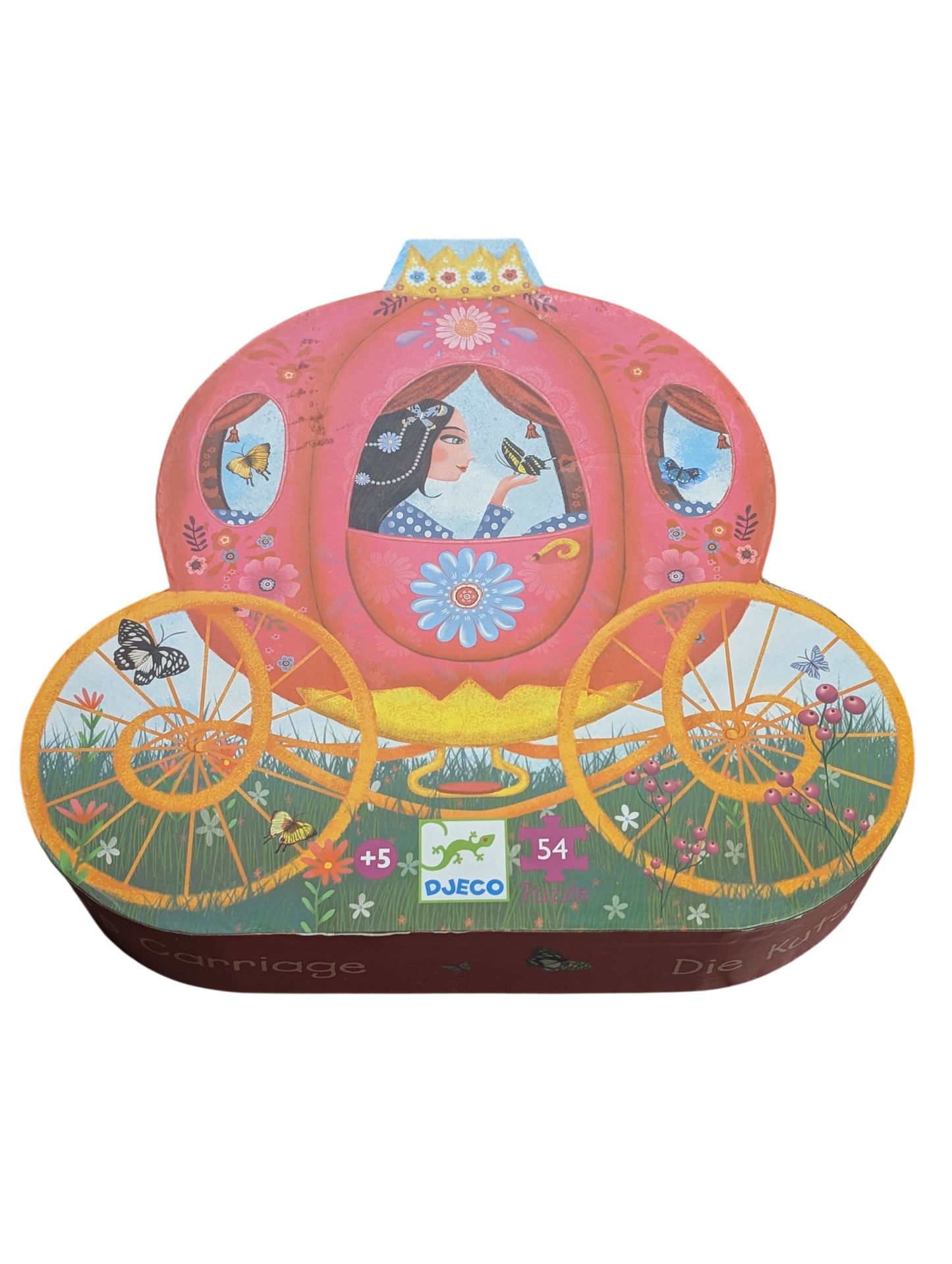 Casse-tête ''Le carosse d'Élise'' 54 pièces Djeco