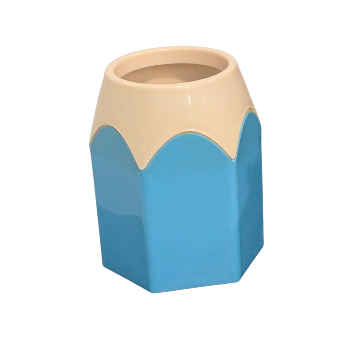 Porte crayon Bleu
