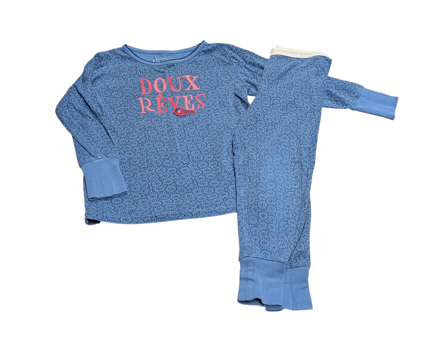 Pyjama 2-3ans SOuris Mini*