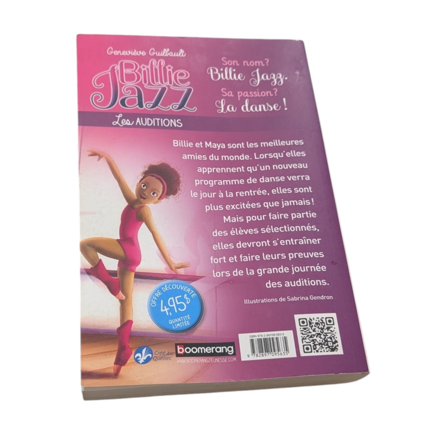 Livre Les Auditions - Billie Jazz tome 1