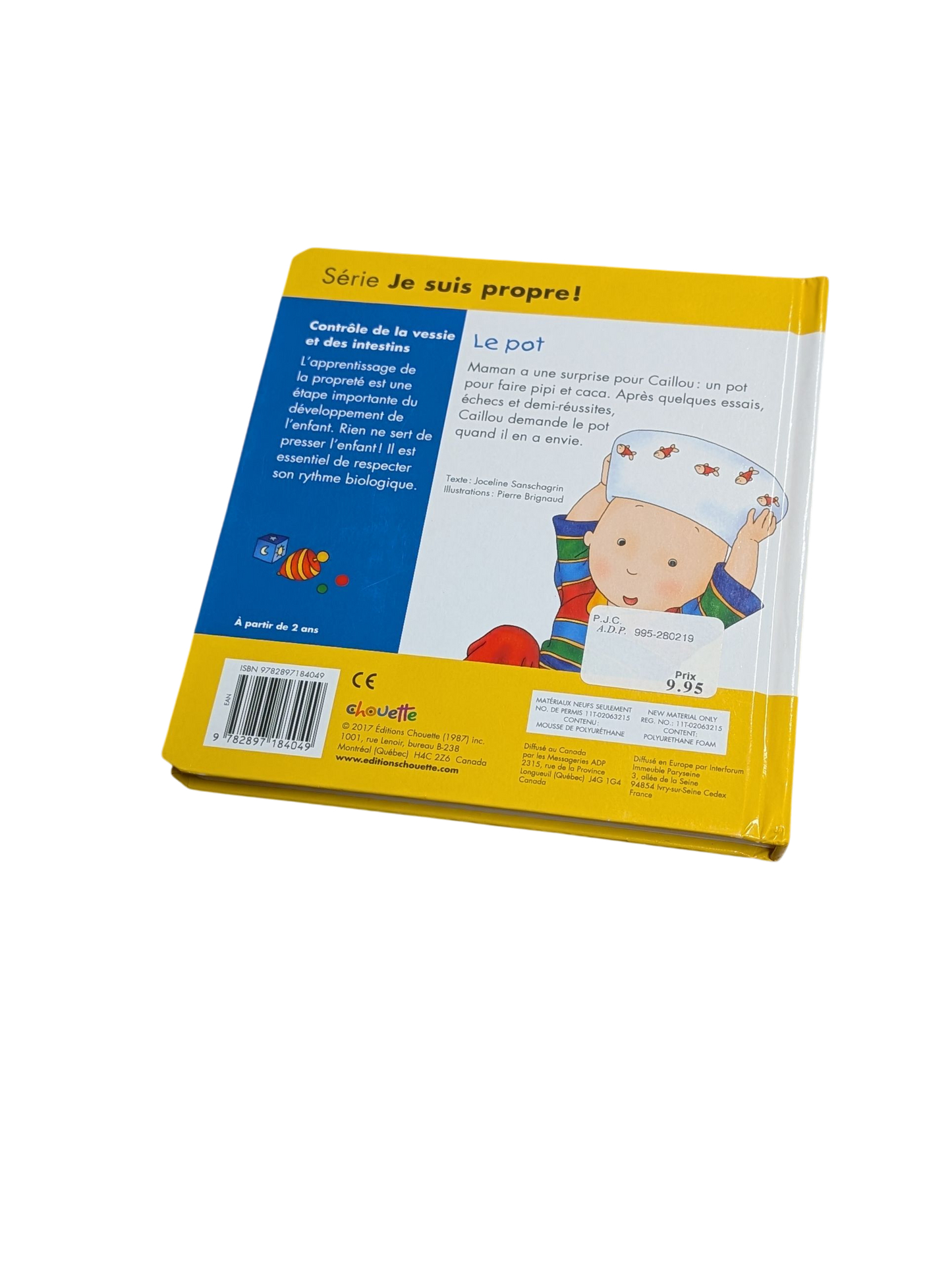 Livre Le pot Caillou