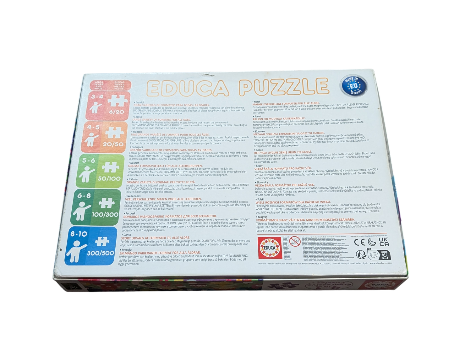 Casse-tête progressifs 4-en-1 Amis Fantastiques