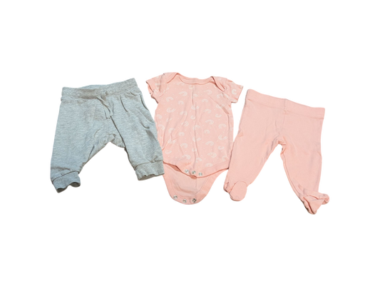 Ensemble 0-3mois Carters & H&M