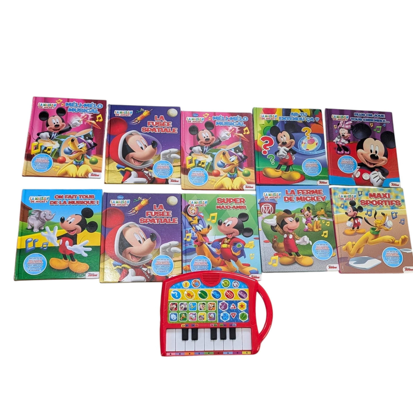 Ensemble livres Mickey Disney