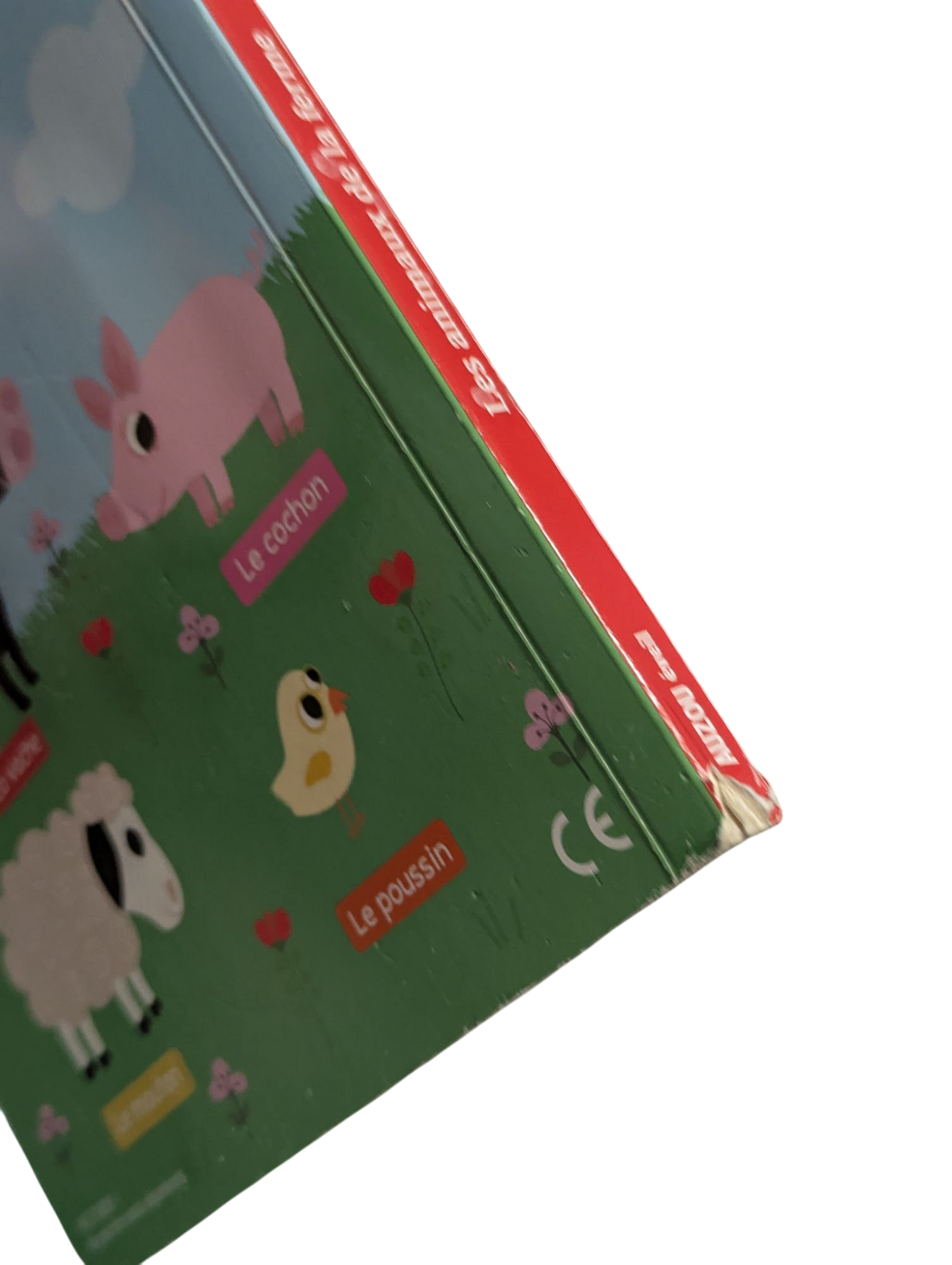 Livre sensoriel Les animaux de la ferme*