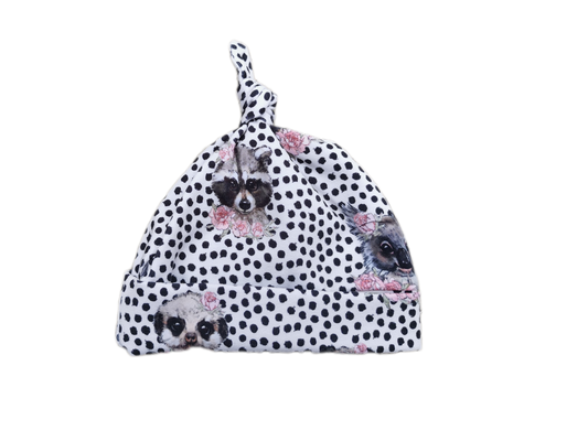 Bonnet à noeuds Nouveau-né  Créations Marie Rouette Neuf