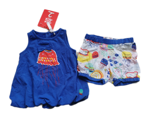 Ensemble 6mois Deux par deux Neuf