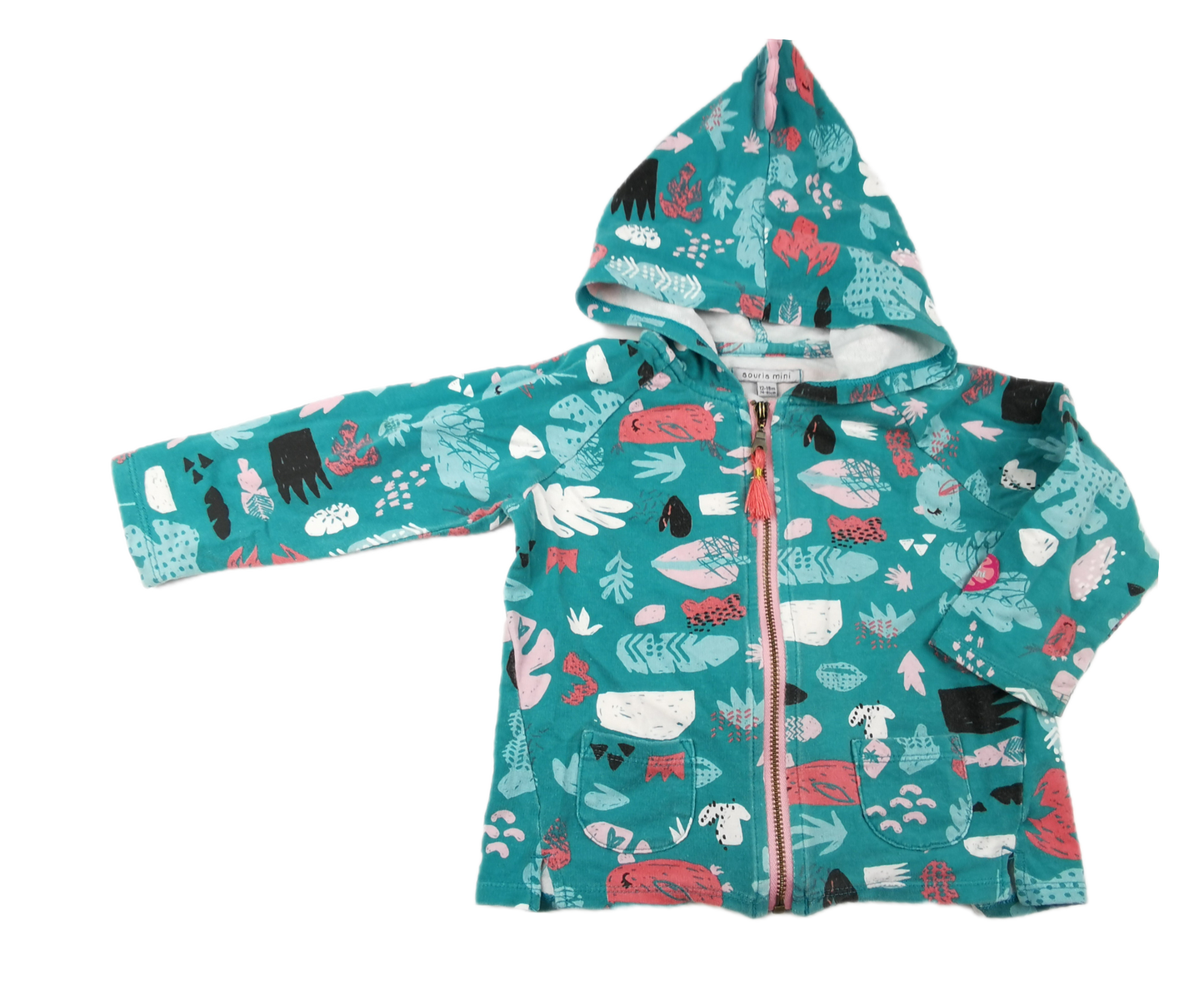 Veste Oiseau D'Afrique 9-12mois Souris mini