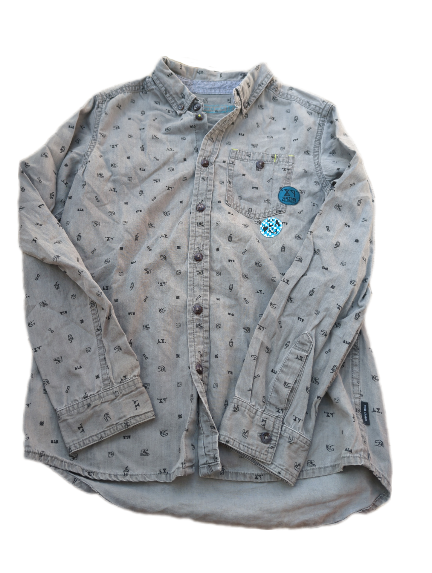 Chemise 10ans Souris mini