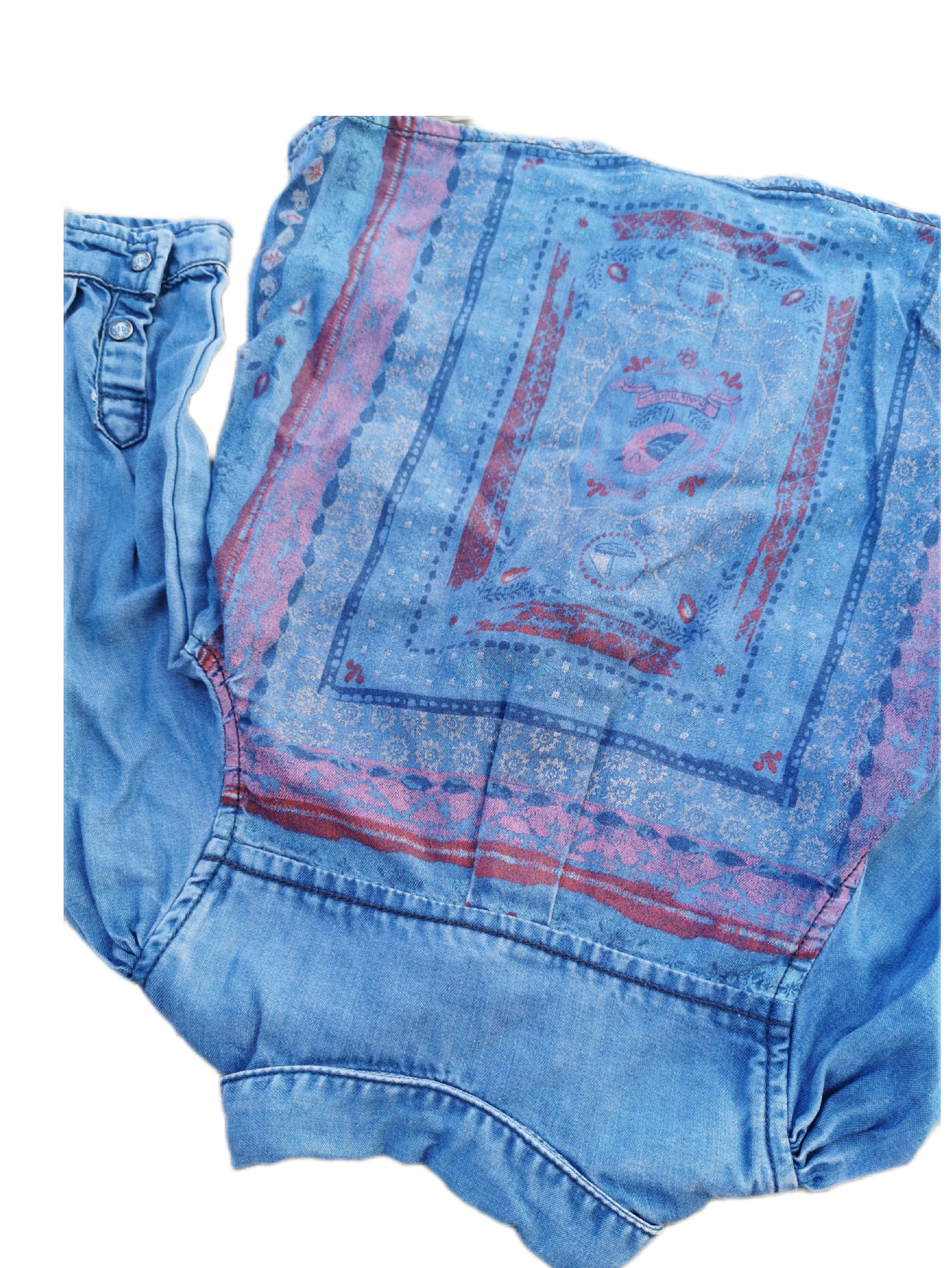 Chemise tunique Les pieds dans l'eau! 2ans Souris mini *