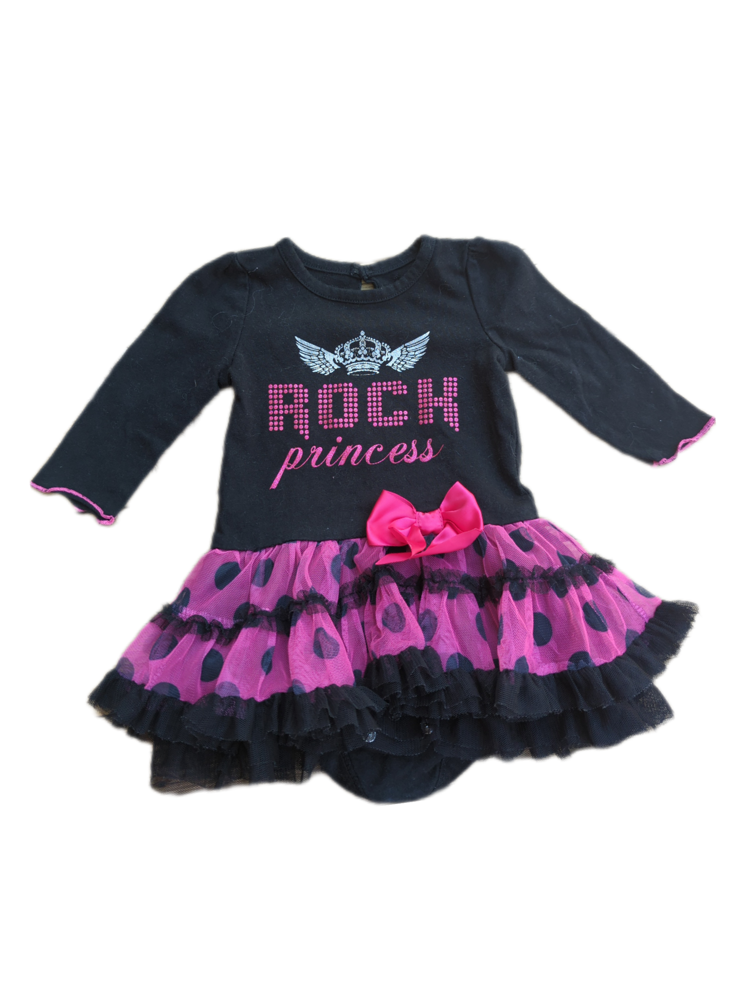Robe cache-couche 6-9mois Baby Glam