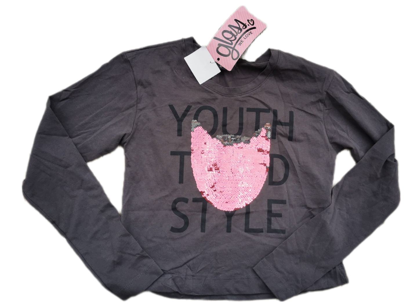 chandail 12ans We love gloss Neuf